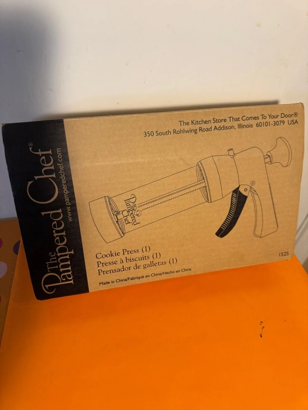 The Pampered Chef Cookie Press